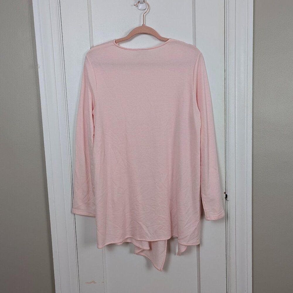 J. Jill | PureJill Luxe Tencel Asymmetrical Tunic Top Size M - Picture 2 of 8